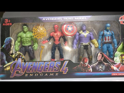 Unboxing Avengers Toys vs | Figure Action | Super Hero Collection| Thor vs, Spider-Man | Satisfying