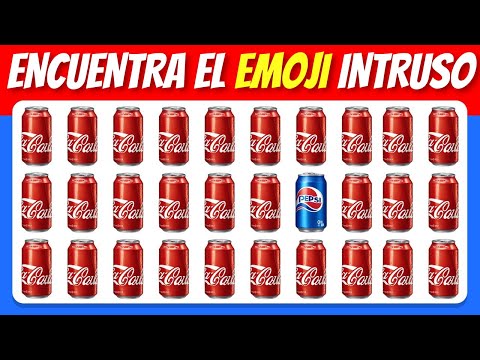 Encuentra el EMOJI intruso…! Especial Comida 🍔🍟🍦  40 niveles FACIL a IMPOSIBLE