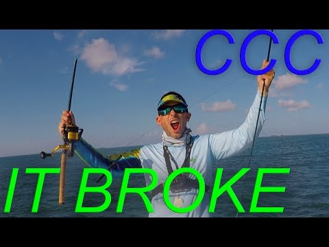 Girlfriend Catches Monster Grouper | MY ROD BROKE