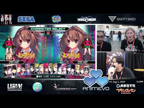 AnimEVO 2019 / Dengeki Bunko Fighting Climax Ignition (DFCI) / Top 12 / Las Vegas