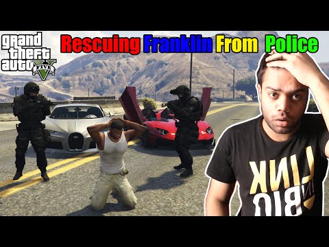 Rescuing Franklin From Police | GTA 5 GAMEPLAY #21