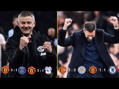 Manchester United’s Best Games Under Interim managers - Best Moments ft Solskjær, Carrick,Nistelrooy