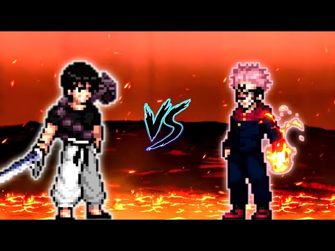 Toji Fushiguro V4 (Inseph) (New) VS Sukuna Shibuya S3 in Jump Force Mugen