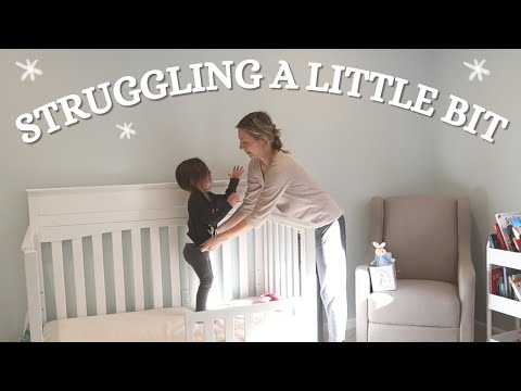 an off morning, healthy lunch, workout routine | DITL with a Toddler