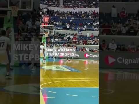 MIKEY WILLIAMS STEPBACK / SMB VS TNT /GAME 7 FINALS / PHILIPPINE CUP