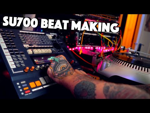 chopping up vinyl with the Yamaha SU700 and Akai Force