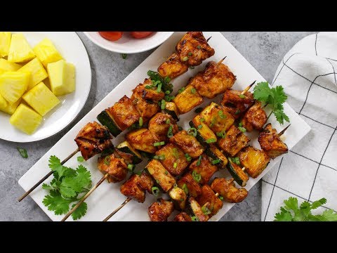 BBQ Chicken Kabobs