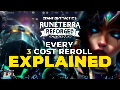 How to Play EVERY 3 Cost Reroll Carry in TFT (Set 9.5)