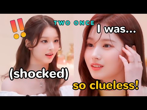 Sana was *bewildered* when she first moved to Korea until she speaks like a native!