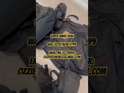 Insane pre-Xmas deal on Ozzie Reviews backpacks $199 posted!!! #ozziereviews #ozziereviewsmerch #bag