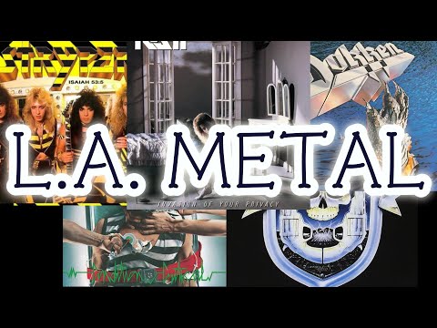 【L.A. Metal #1】Mötley Crüe, Ratt, L.A.Guns, Quiet Riot, Stryper, Black 'n Blue