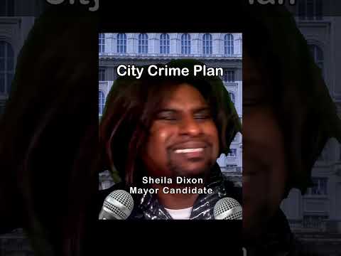 City crime plan #mayor #Baltimore #sheliadixon