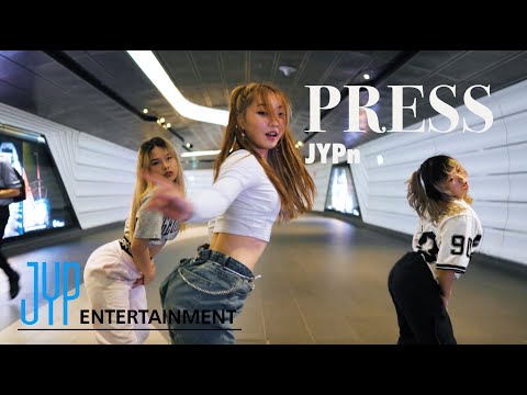 [KPOP IN PUBLIC] JYPn "Press" Samantha Long X Eom Taewoong Choreography Cover by CRIMSON 🥀