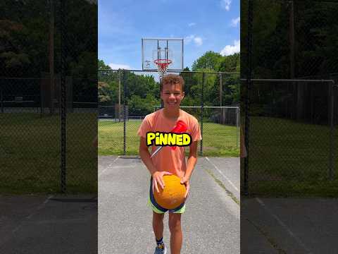 How Much Attempts Did This TrickShot Take?? #shorts #basketball #viral