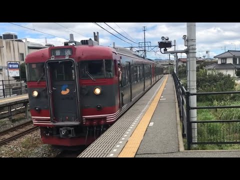 【しなの鉄道115系】屋代高校前駅到着