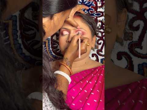 Real Bengali bridal look #makeup #makeupwalamukhda #makeuptutorial #makeupchallenge