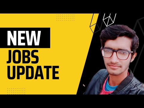 New jobs today||jobs update||new jobs 2022