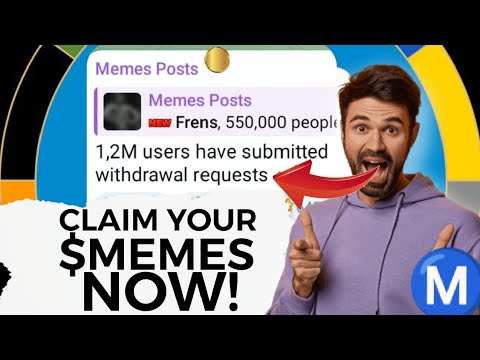 CLAIM $MEMES NOW OR LOSE EVERYTHING || 1.2M+ WITHDRAWAL REQUEST || DON'T MISS OUT