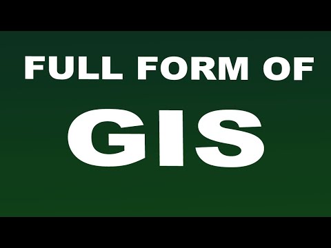 Full Form of GIS | What is GIS Full Form | GIS Abbreviation