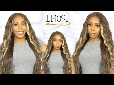 Harlem 125 Synthetic Hair Ultra HD Lace Wig - LH091 --/WIGTYPES.COM