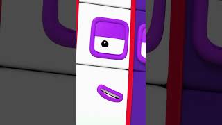 Build Numberblock Sixteen! 🟣 Cartoon Maths fun for Kids | Learn to Count #shorts