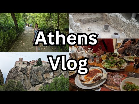 Athens Travel Vlog | Greece Vlog Part 1