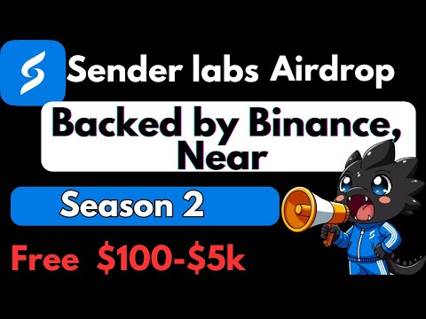 Sender wallet Airdrop Update | sender wallet Airdrop season 2 | crypto airdrops