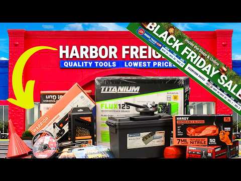 Hidden GEMS at Harbor Freight Black Friday Sale