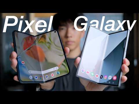 The long awaited, Google Pixel 9 Pro Fold is here, compared to the Galaxy Z Fold6.