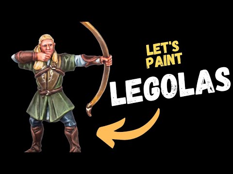 How to paint Legolas  - The Lord of the Rings Middle Earth SBG