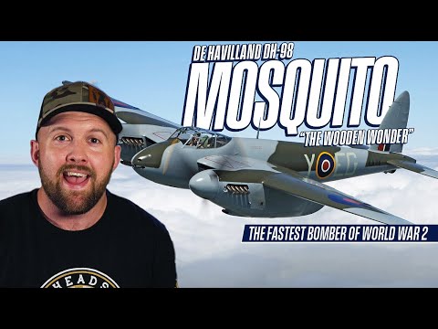 Wrecking & Trolling The Germans With A Wooden Plane - DH-98 Mosquito