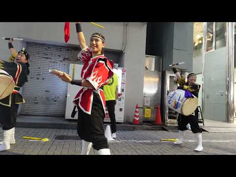 【2024/7/27】4K　新宿エイサーまつり　2024　３　琉球舞団 昇龍祭太鼓１ ｜ RYUKYUBUDAN SHORYUMATSURIDAIKO【双葉通り】