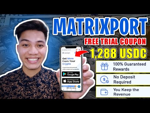 FREE COUPON 1288 USDC PWEDE MO IINVEST AT SAYO NA ANG PROFIT | Matrixport