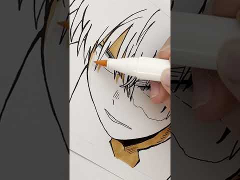 Drawing Shoto Todoroki🧊-  My hero academia || Part 1🔥