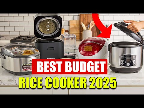 TOP 3 BEST BUDGET RICECOOKER 2025 | BEST RICE COOKER ON A BUDGET