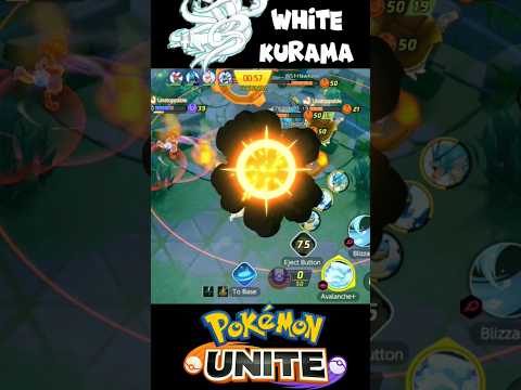 White kurama 🦊|| Pokemon unite