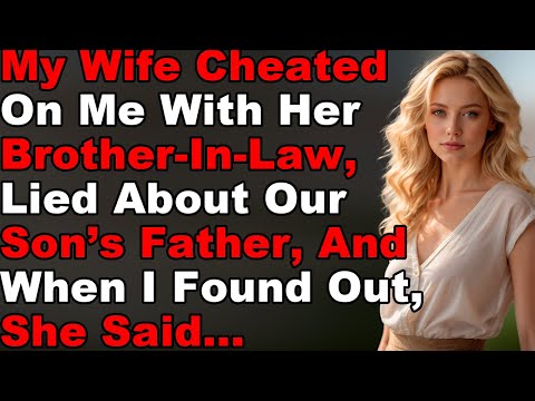 My Wife Cheated With Her Brother-In-Law, Lied About Our Son, And Tried To Blame Me...