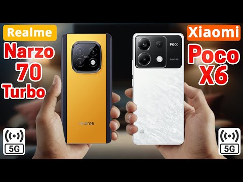 Realme Narzo 70 Turbo Vs Xiaomi Poco X6 | Specs Comparison || Which One's Better?