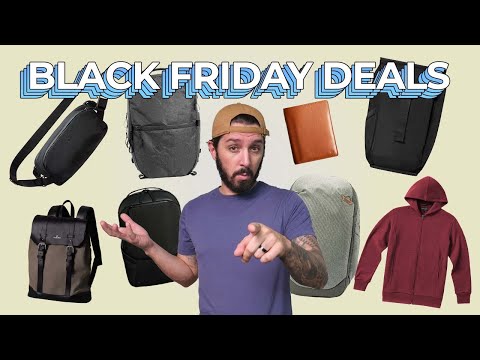 🚨 8 BEST Black Friday Deals 🚨 (Unbound Merino, Aer, Peak, Bellroy, & more!)