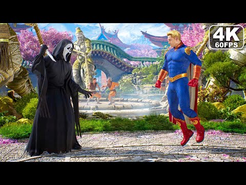 Mortal Kombat 1 Ghostface Vs Homelander Gameplay MK1