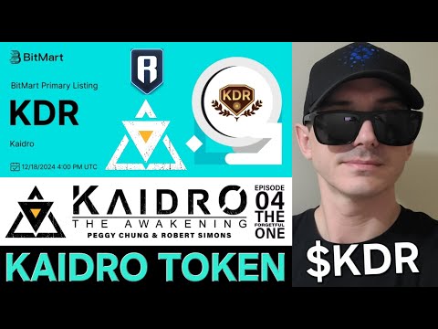 $KDR - KAIDRO TOKEN CRYPTO COIN HOW TO BUY KDR BITMART RONINCHAIN BLOCKCHAIN RONIN CHAIN KATANA DEX