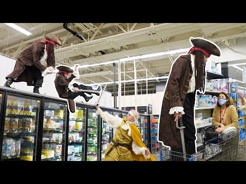 Pirates in Walmart!