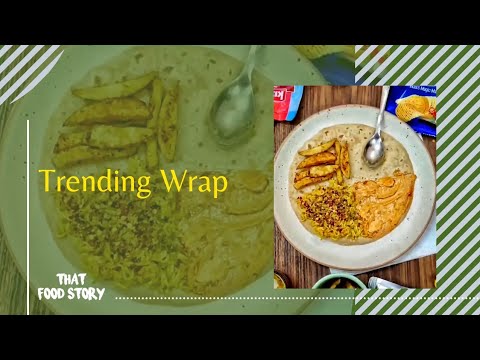 Trending Wrap | 5 min Snack | Easy Wrap Recipe