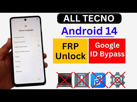 All Tecno Frp Bypass Android 14 ✅ | 2024 Without Pc Google Account Bypass 2024