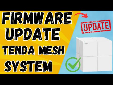 How to Update Firmware On Tenda Nova Mesh WiFi System | Devicessetup |