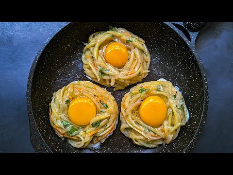 Simple Recipe With Egg & Potato. Don't go to McDonalds anymore! Healthy Breakfast Ideas.