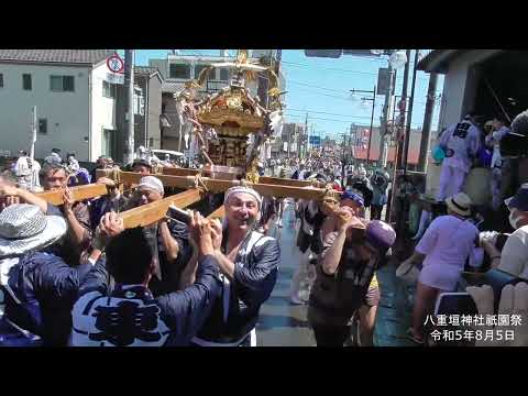 八重垣神社祇園祭　神輿連合渡御