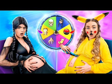 Wednesday Addams Are Pregnant! Wednesday Addams and Enid Have Children!  Funny Stories!