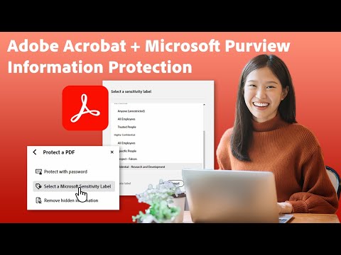 Protect PDFs using Microsoft security labels in Acrobat for business