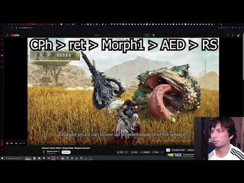 Maidenless gamer reacts to Charge Blade (MH Wilds)